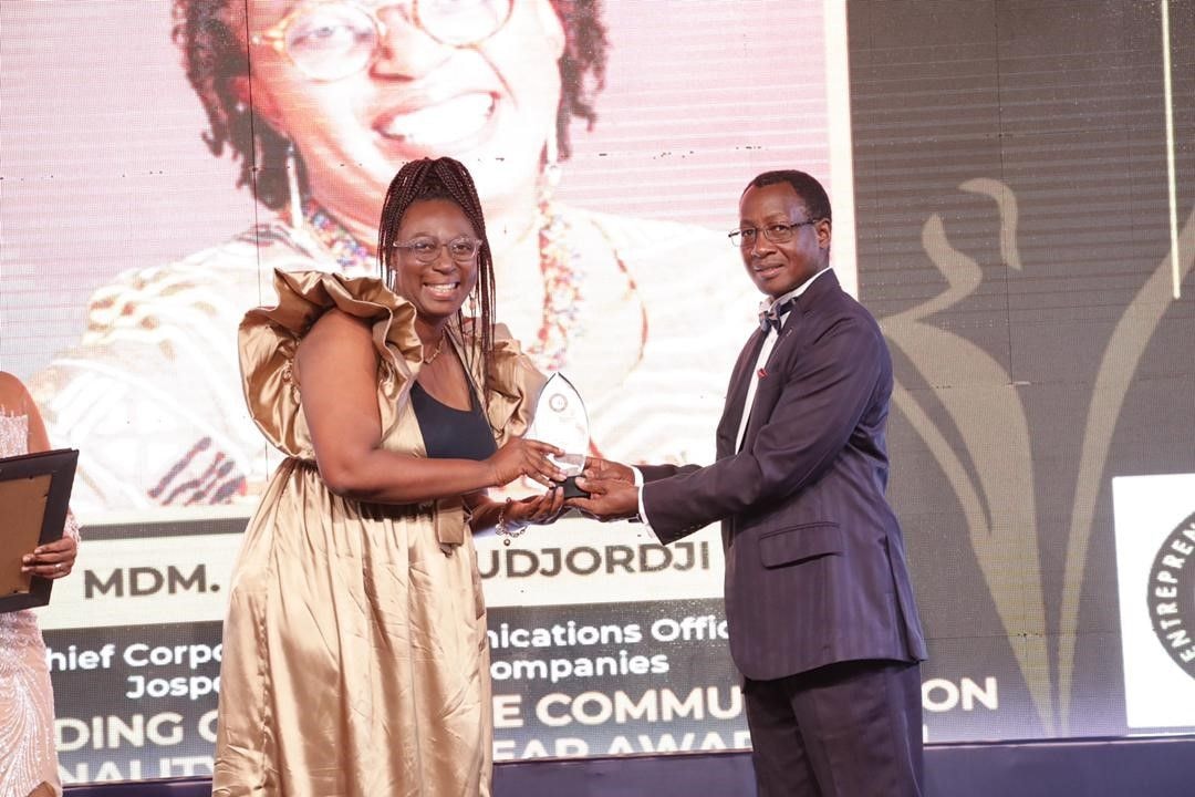 Jospong Group’s Chief Communication Officer wins  Global Women Achievers award