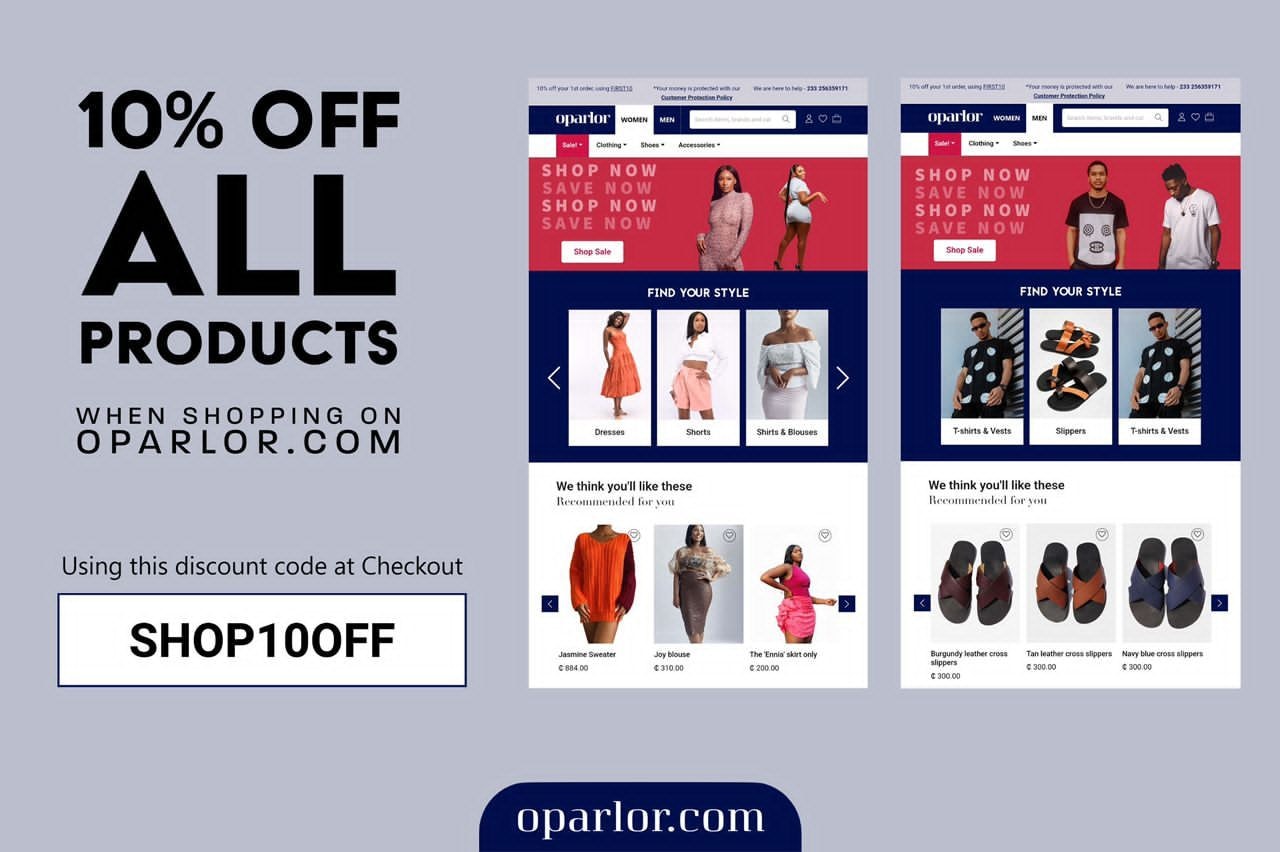 Oparlor.com announces its presence with a huge discount for everyone!