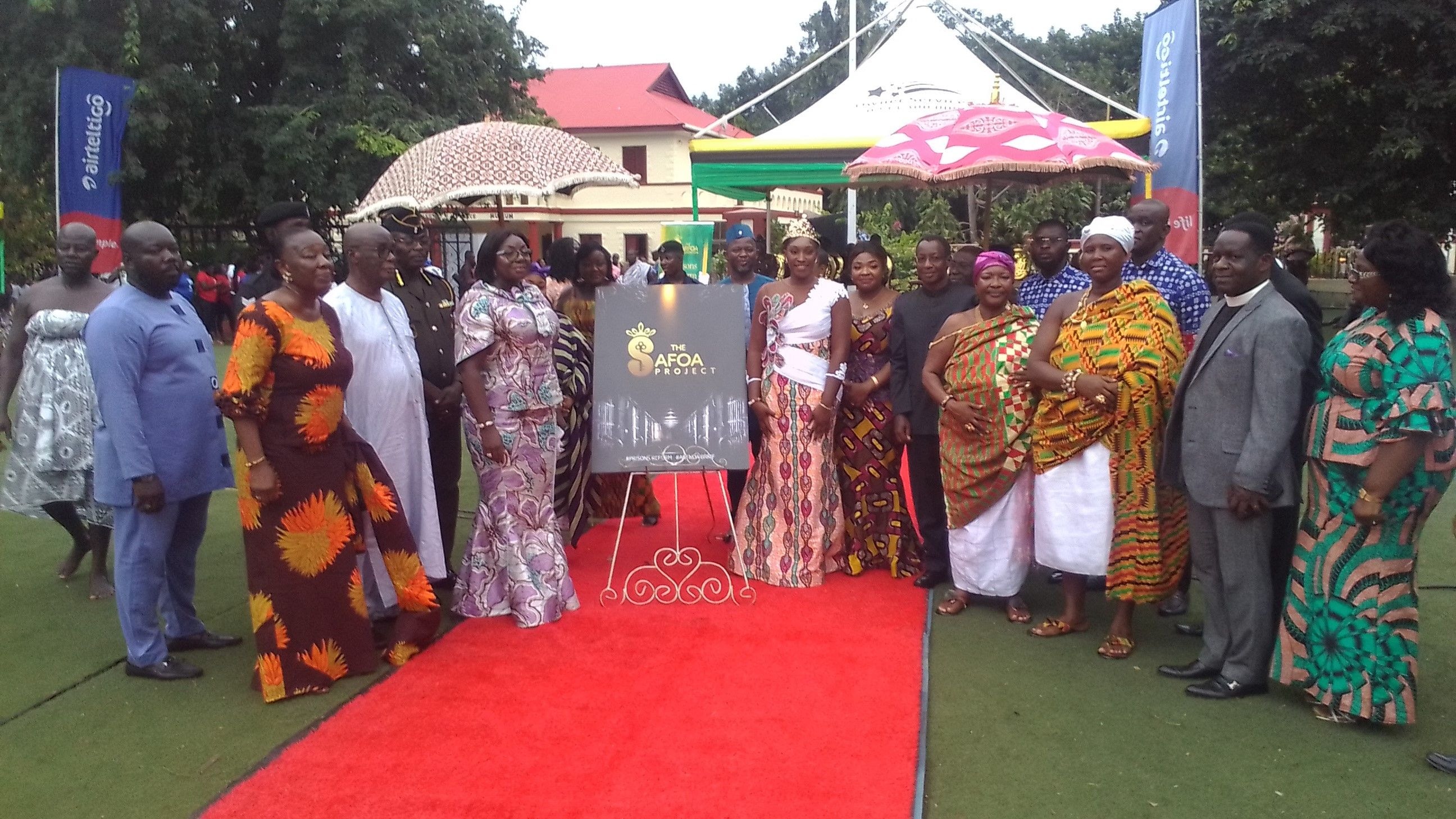 Sarfoa, winner of Ghana’s Most Beautiful launches her prisons reform project