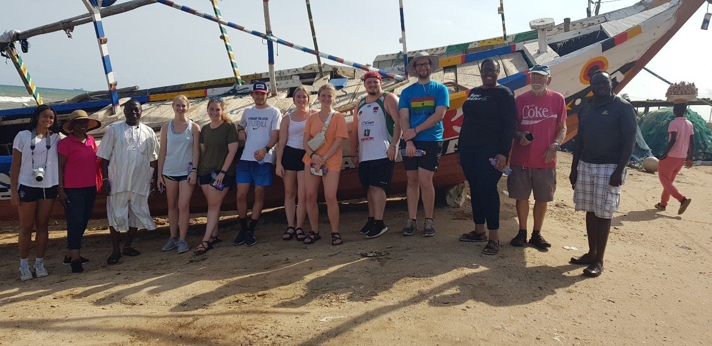 Furman University students gain insight into fishing activities in Prampram