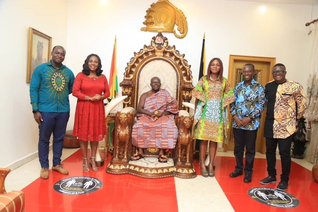Otumfuo commends Vodafone for leading sustainable dev’t in Ashanti Region