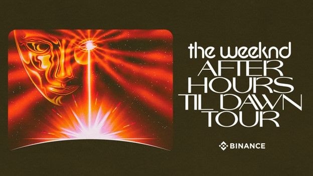 The Weeknd Partners with Binance for the First Crypto Powered World Tour