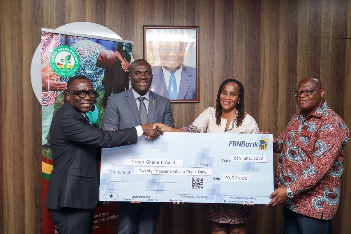 FBNBank makes firm commitment to Green Ghana Project
