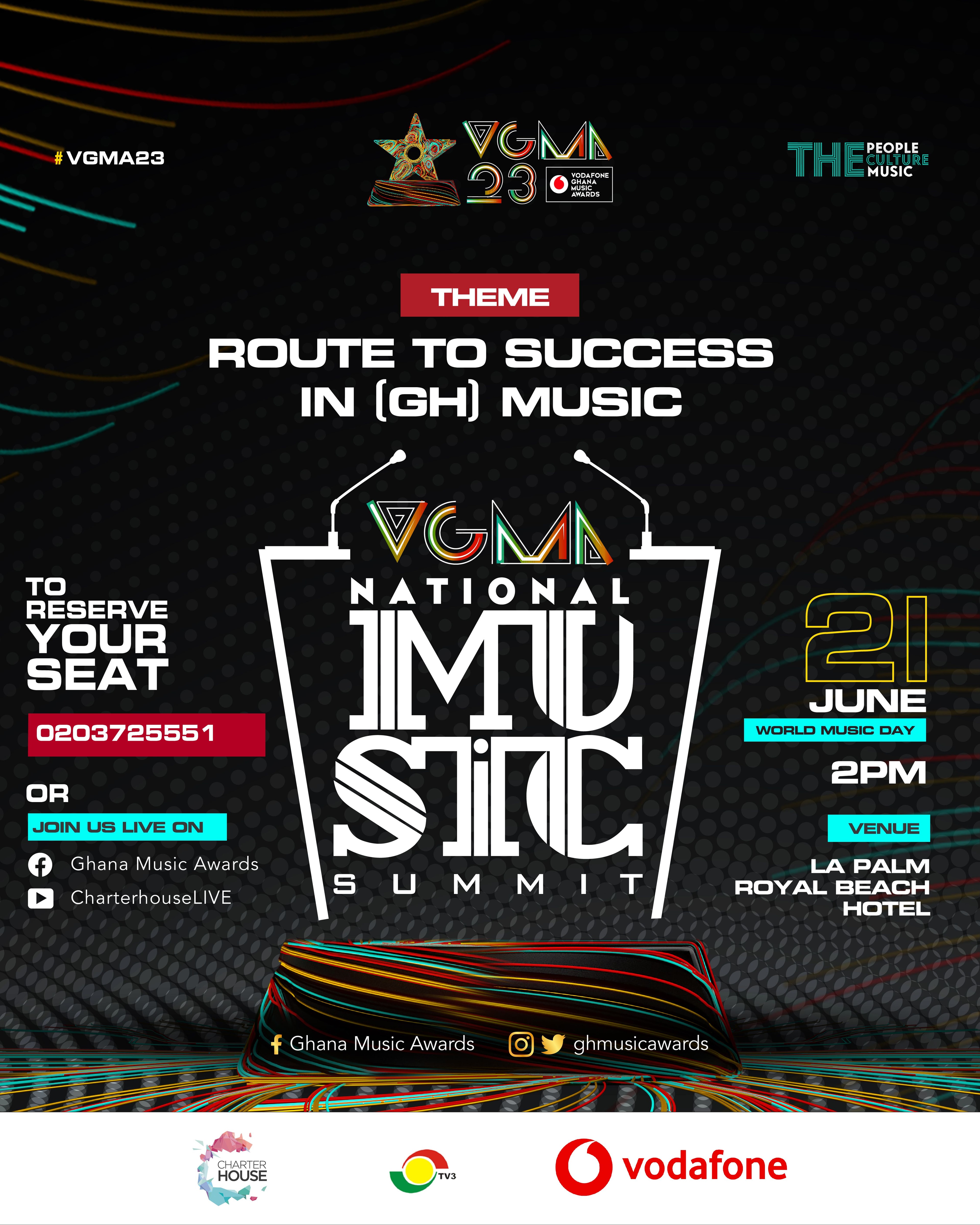 VGMA presents 2nd National Music Summit!!