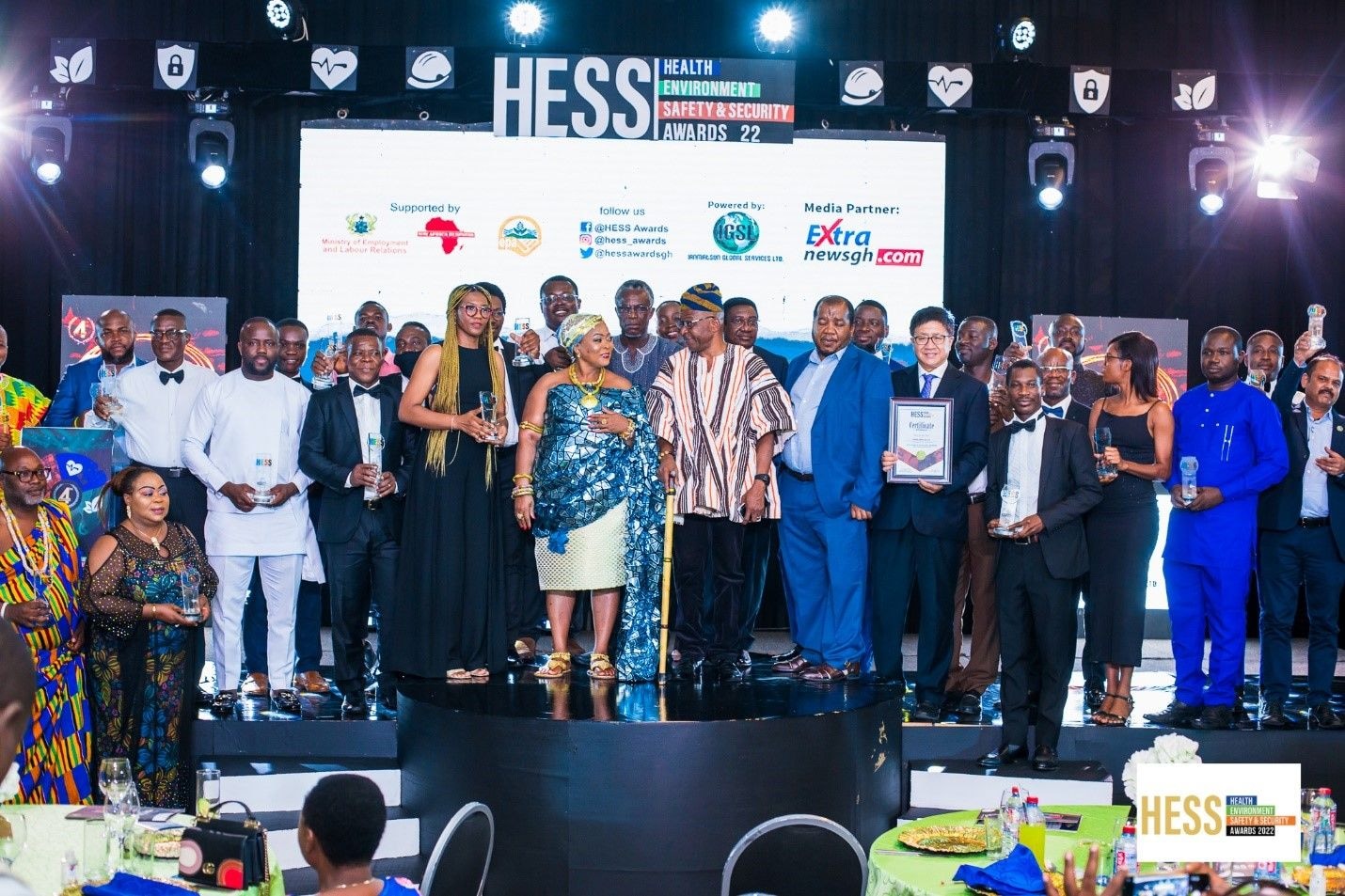MTN, Bui Power Authority, others honoured at 2022 HESS Awards