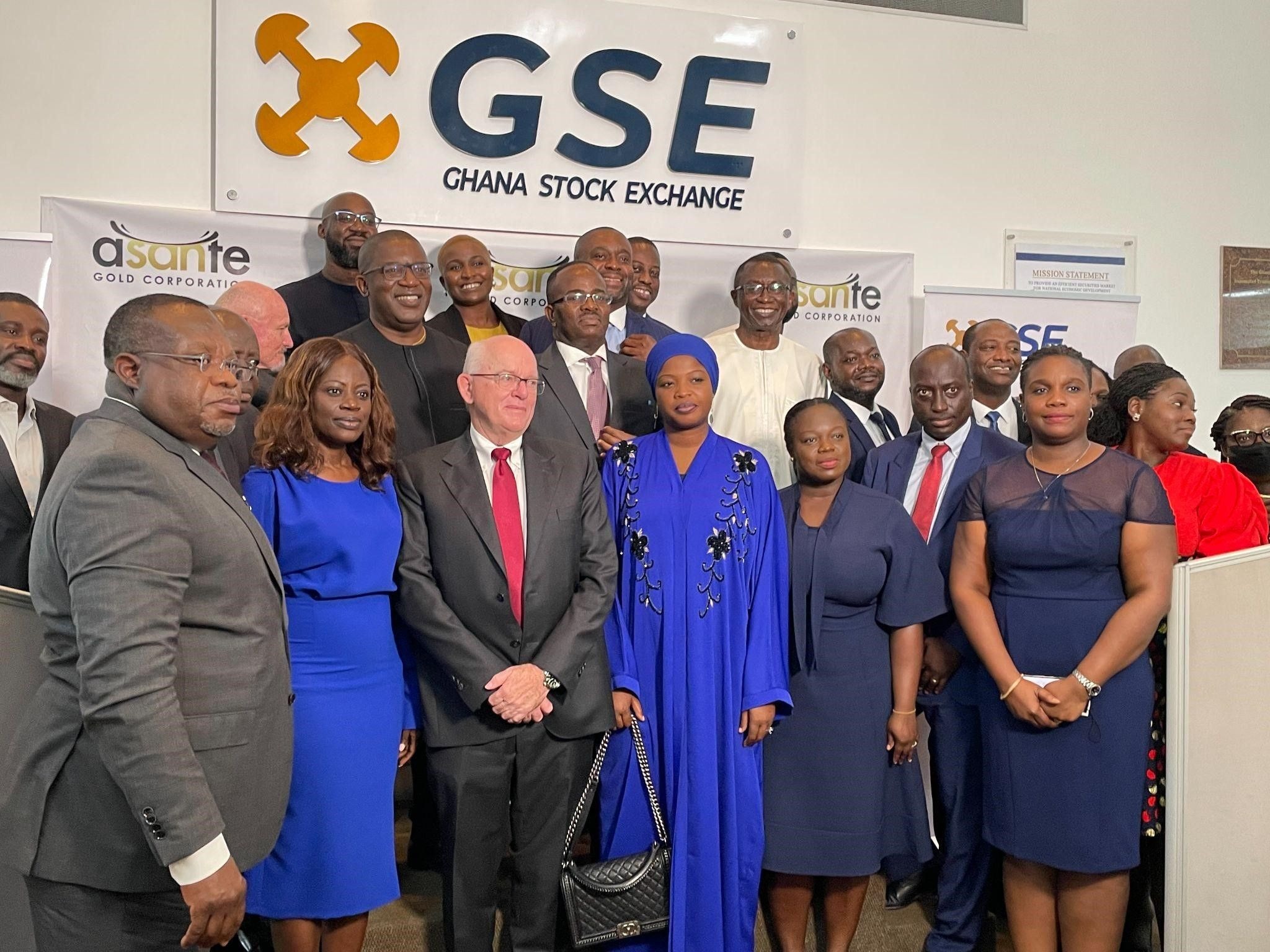 GSE attracts additional listing as Asante Gold comes onboard; raises market cap by GH¢2.8bn