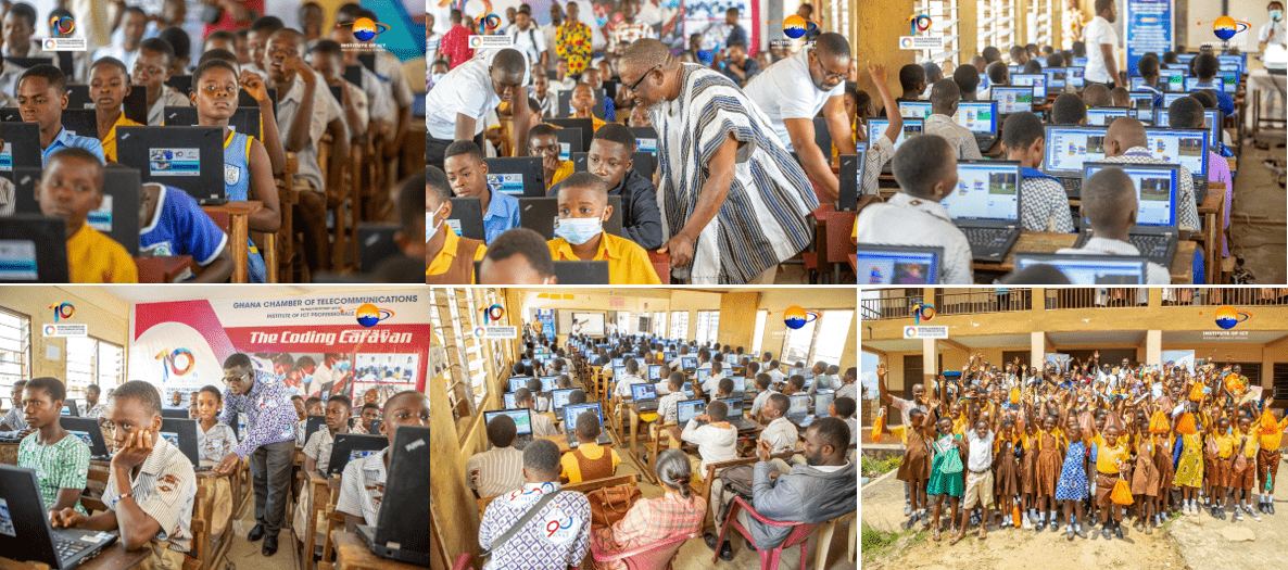 The coding caravan: Ghana Chamber of Telecoms collaborates with IIPGH to promote coding in schools and communities