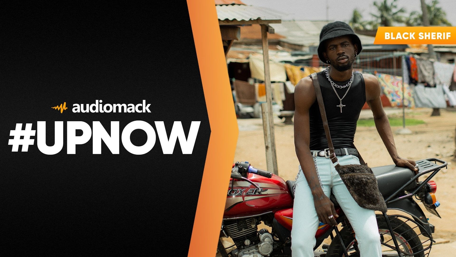 Audiomack highlights Black Sherif as platform’s latest #UpNow artist and cover star