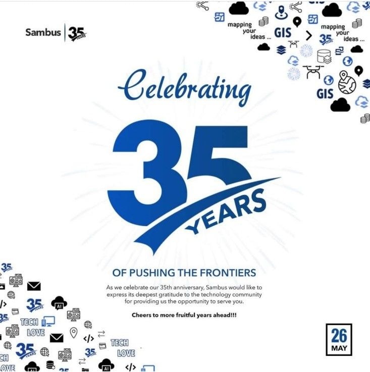 Sambus Geospatial – inception, growth & the future