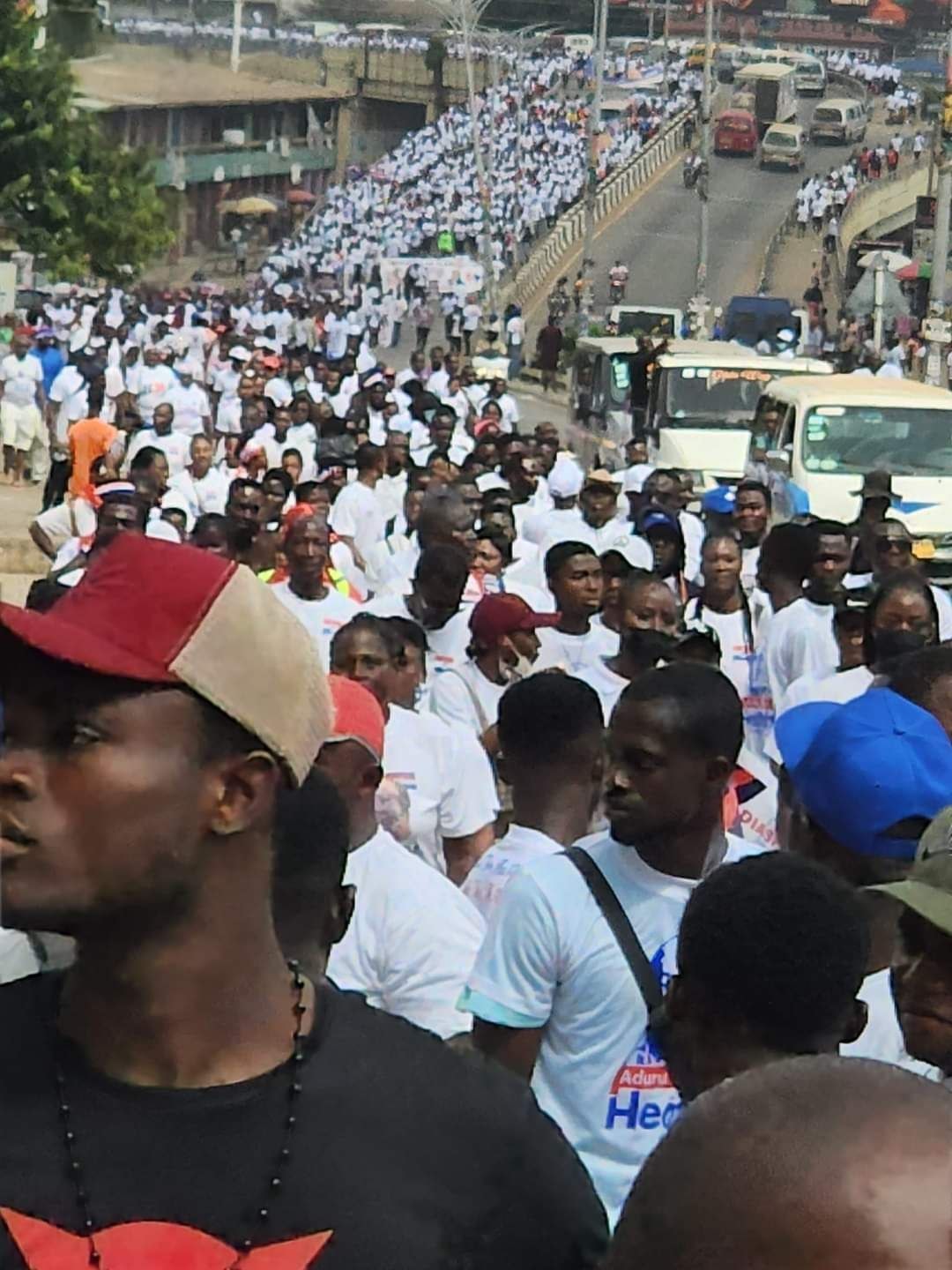 Over 200,000 walk for Alan in Kumasi