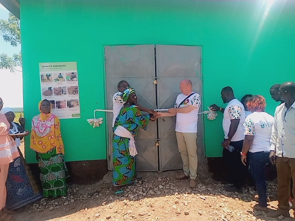 Upfield West Africa donates warehouse to shea women cooperative in Bongbini