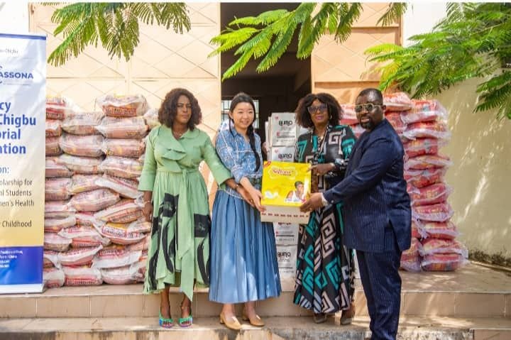 Mercy Gambo-Chigbu Memorial Foundation donates to Weija flood victims