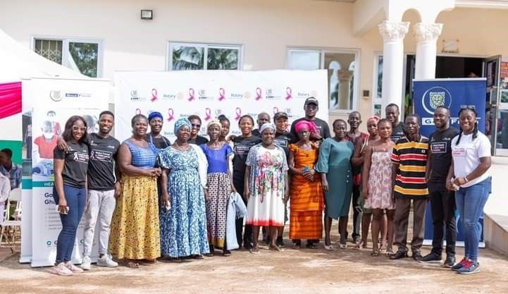 530 benefit from Gold Fields Foundation-Rotary Club of Tarkwa medical outreach programme
