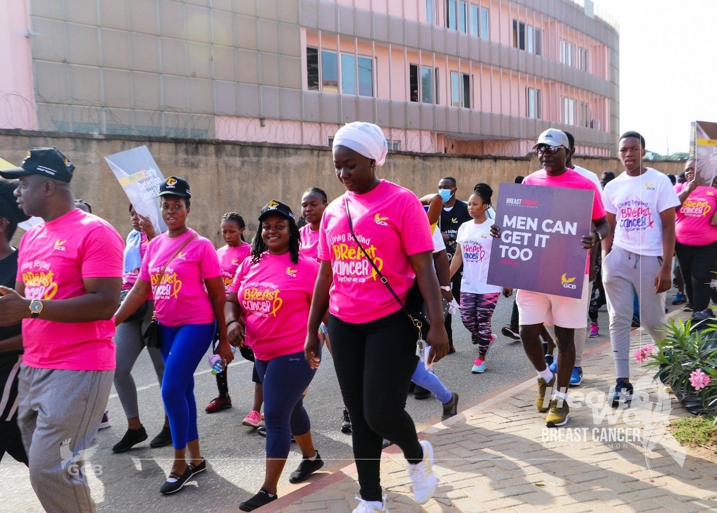 GCB holds Breast Cancer Awareness Walk