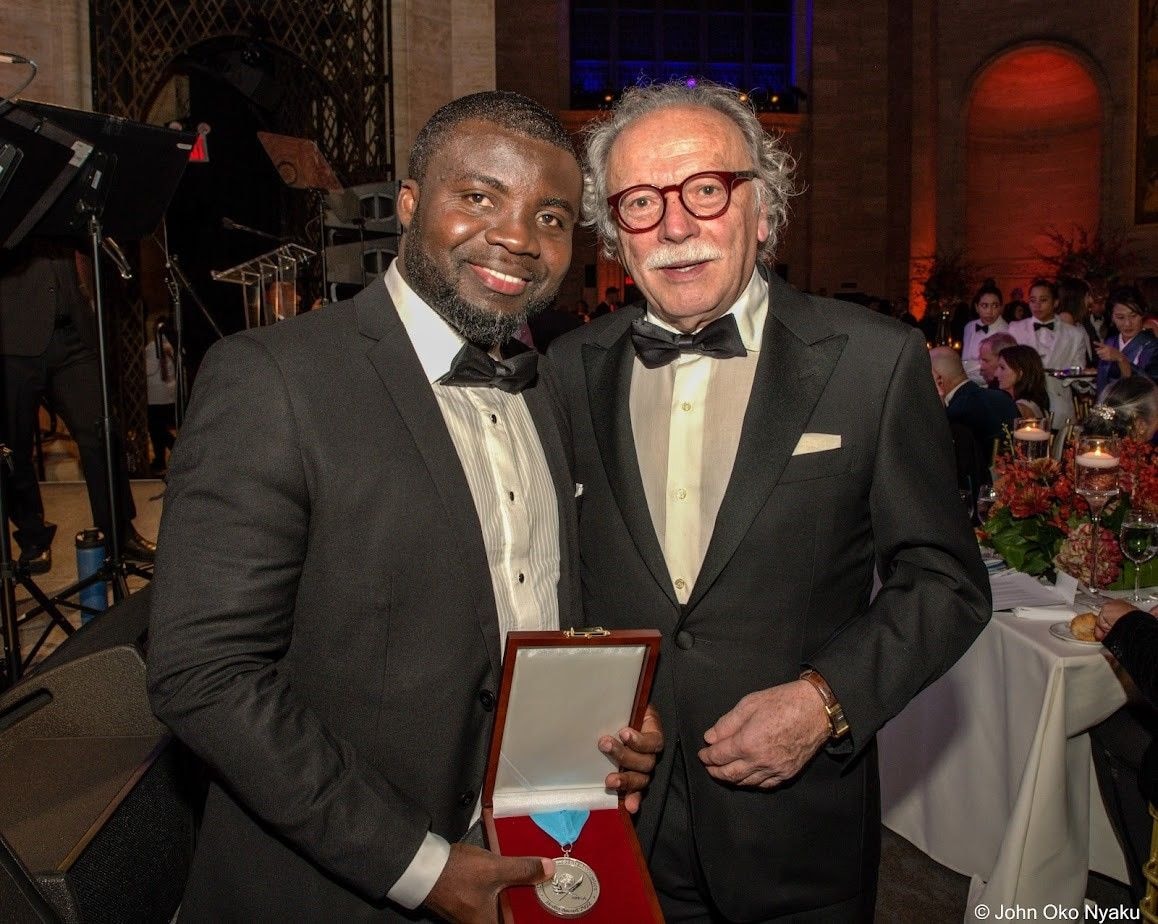 Samuel Agyemang wins UN award
