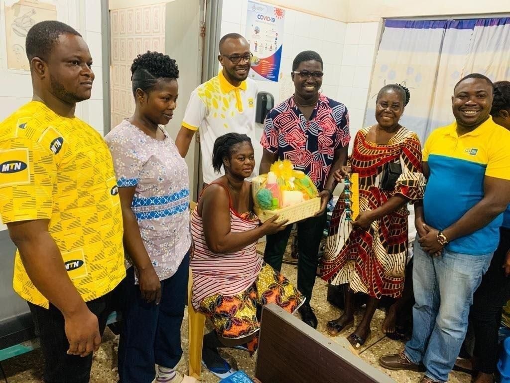 MTN Ghana Foundation shows love to babies