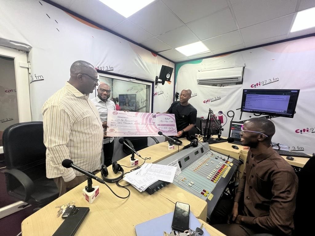 Taptap Send donates US$10,000 to Citi FM/TV Foundation