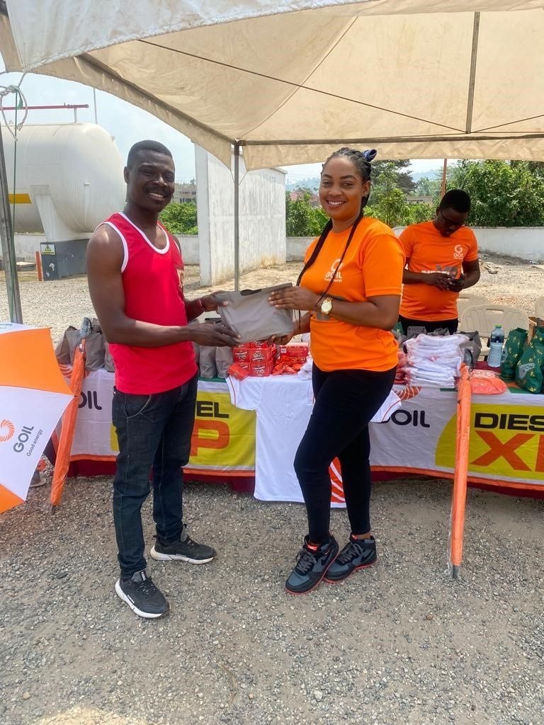 GOIL celebrates national chocolate day with customers