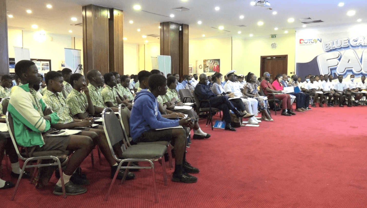 High school students urged to take blue careers