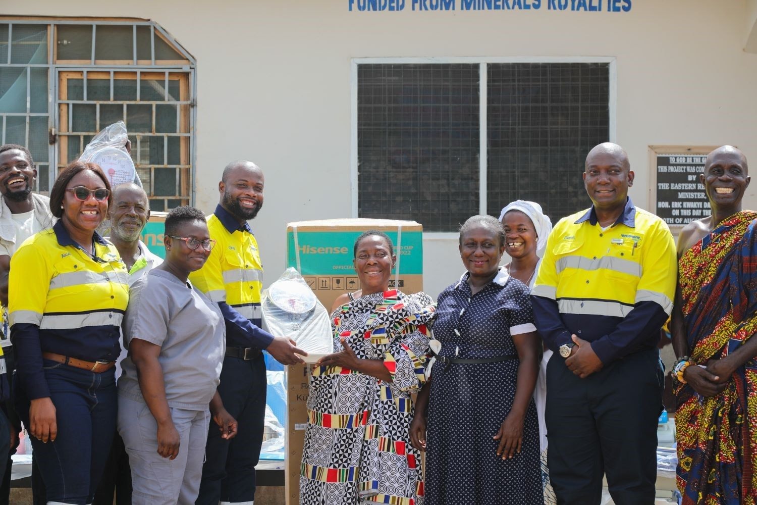 Newmont Africa lauded for contributing to quality healthcare delivery