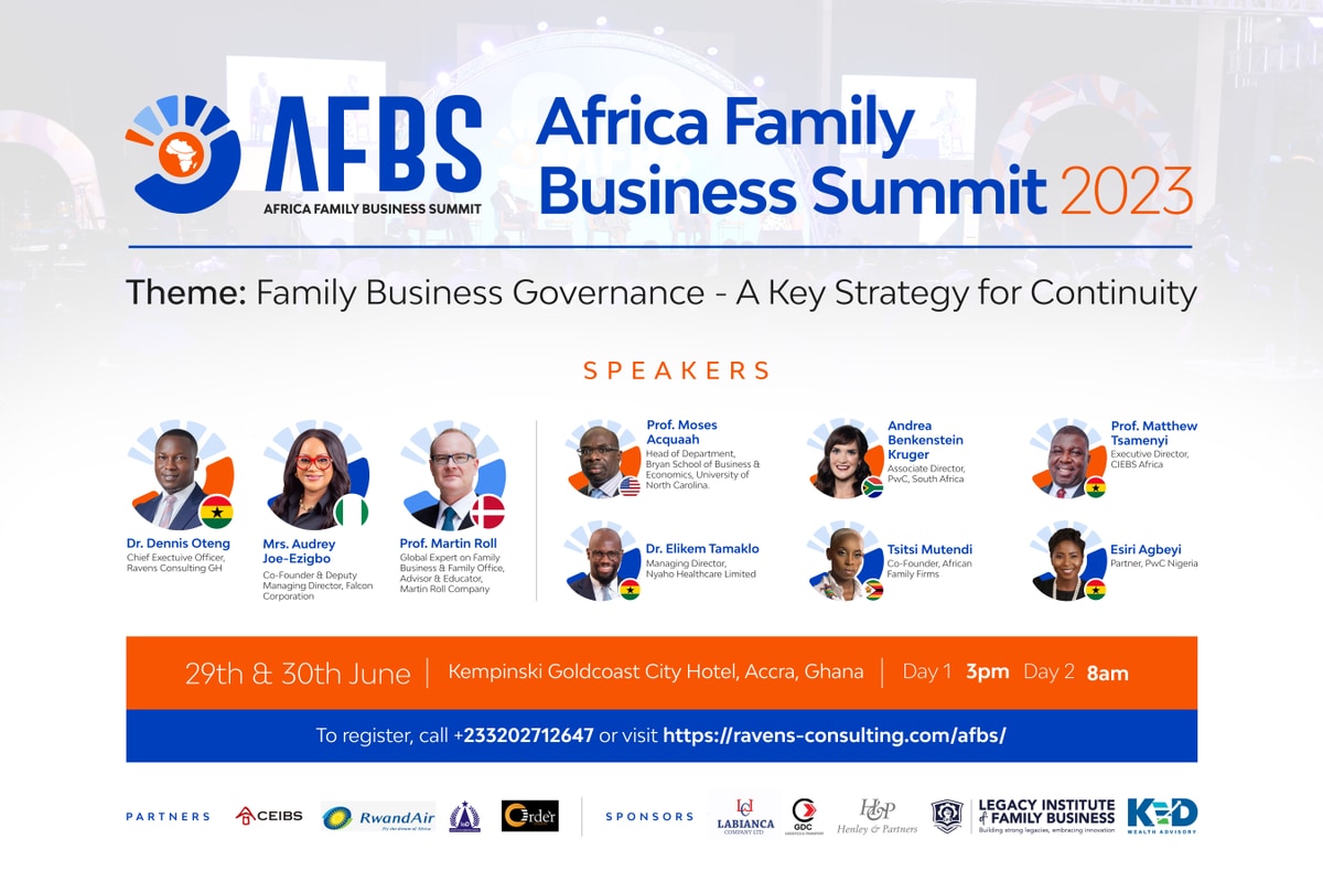 Ravens Consulting GH to host Africa Family Business Summit 2023 | B&FT