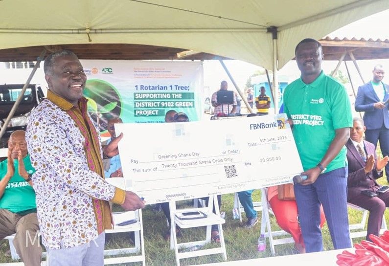 FBNBank supports Green Ghana Project