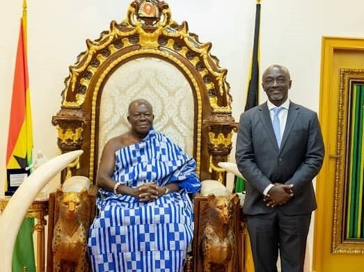 SIGA pays courtesy call on Asantehene
