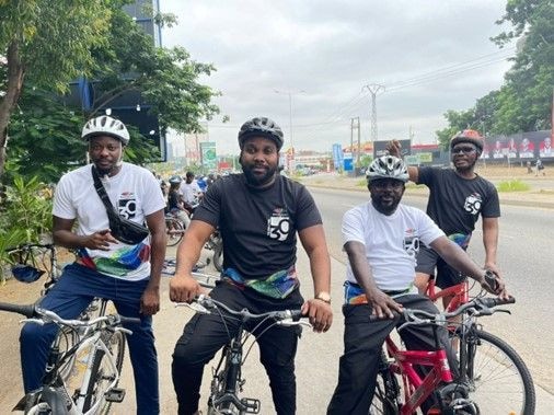 MultiChoice organises exciting health cycling/walk event