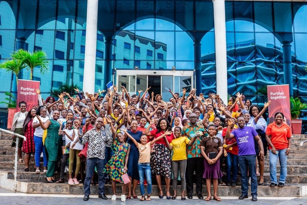 Vodafone hosts 100 young girls in honour of National Girls-in-ICT Open Day