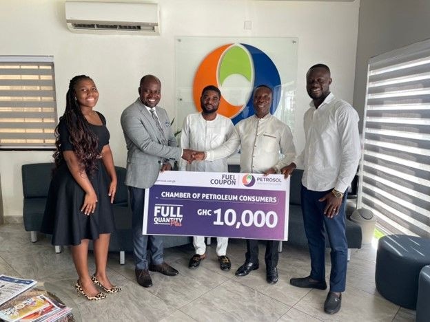 Petrosol energises COPEC with GH¢10,000 worth of fuel