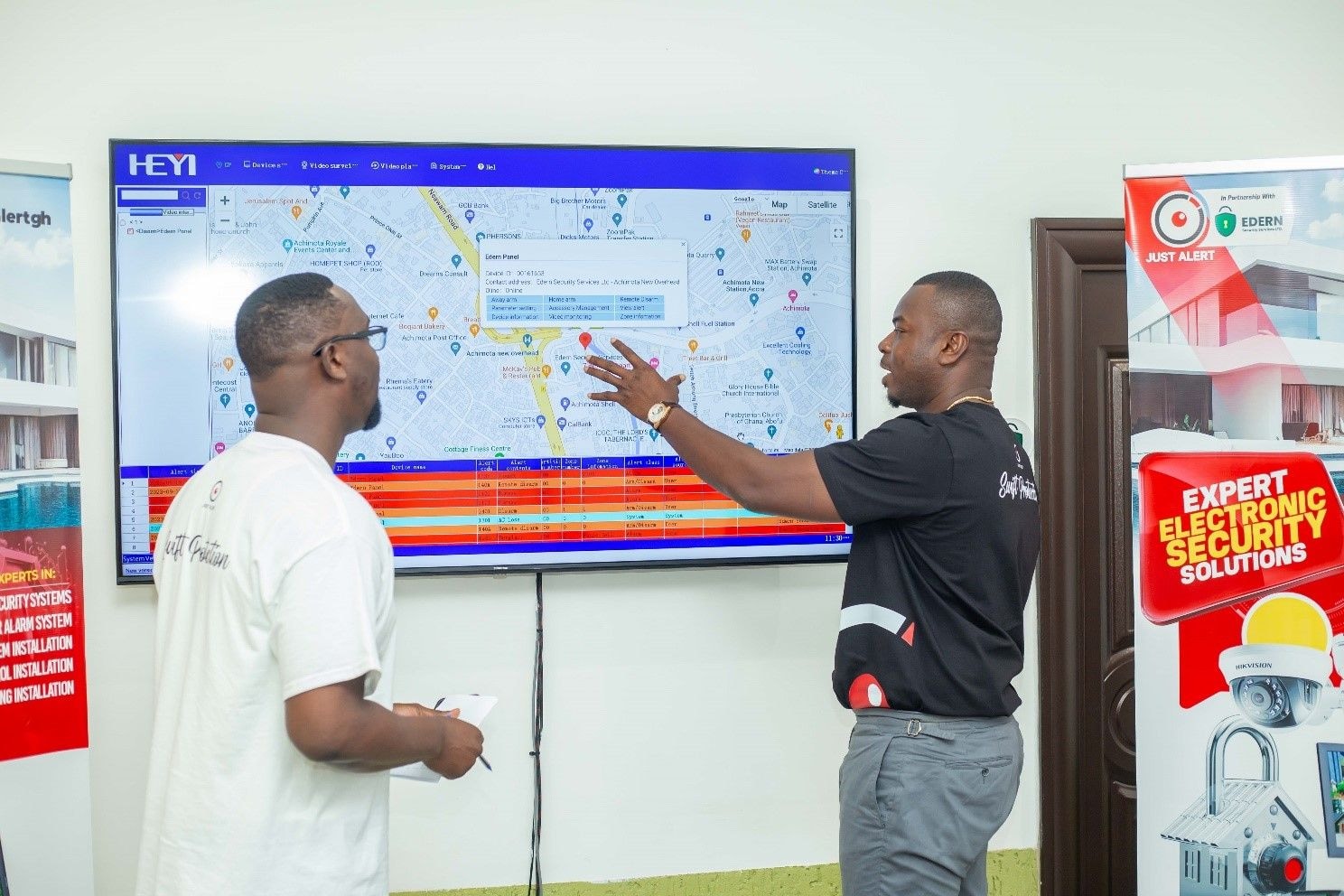 Edern Security reduces emergency response time to 15 minutes