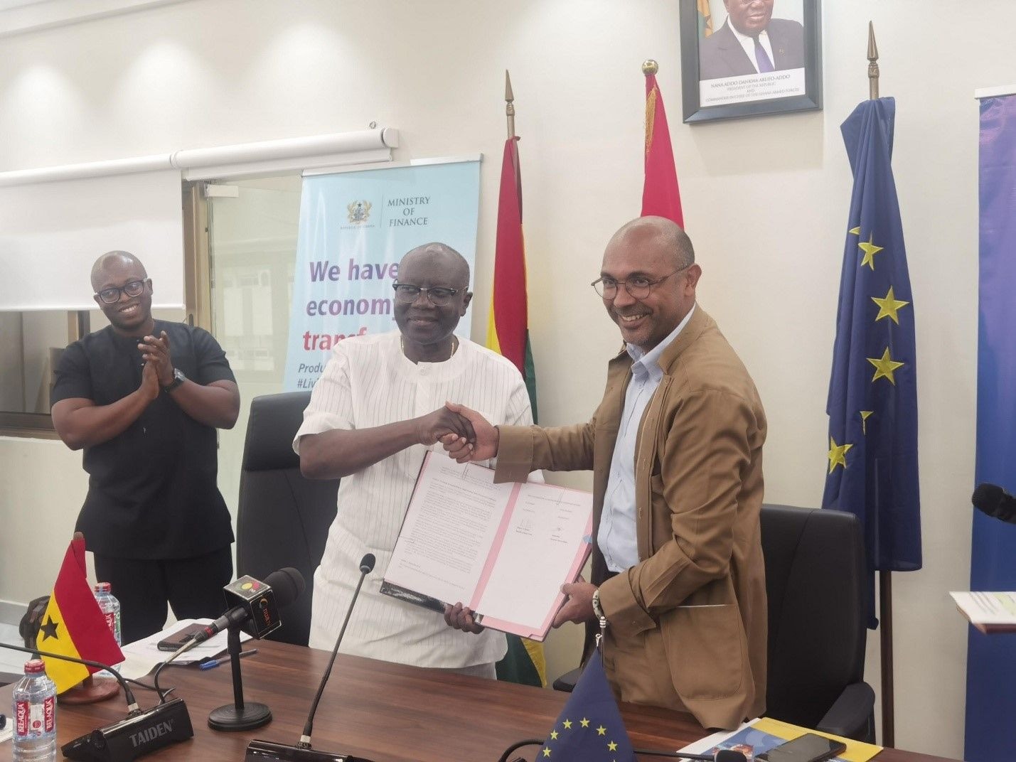 Gov’t, EU sign €42m grant financing agreements