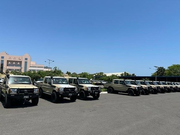 EU donates 105 armoured vehicles