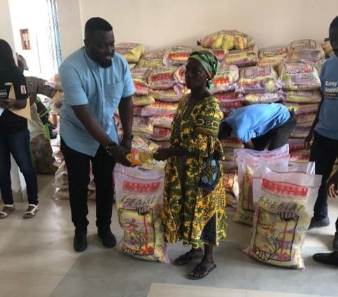 SAMETRO Company fetes widows in Tarkwa