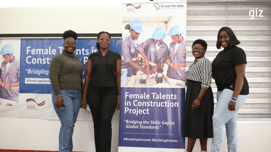GIZ , GTVET advocate increased female representation in construction industry