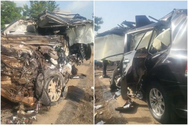 Accident involving President Akufo-Addo’s convoy kills driver, injures others