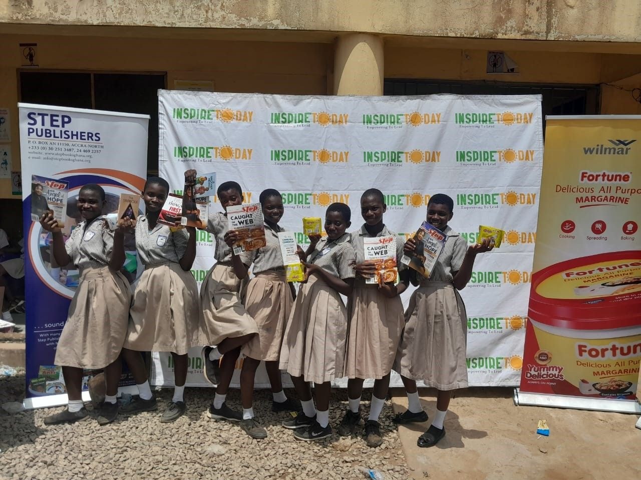 Step Publishers promotes reading among girls