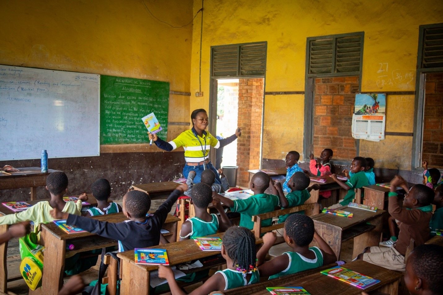 Newmont's annual 'Read to Inspire' project enhances literacy in community schools