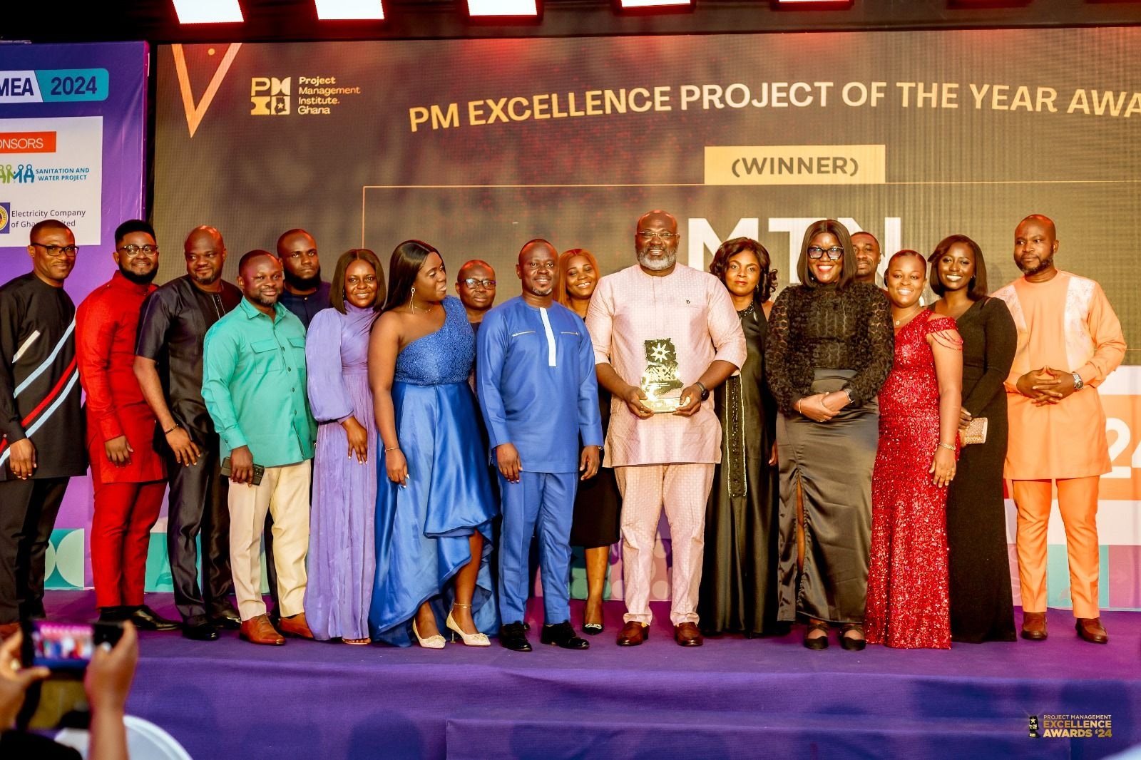 PMI Ghana Chapter Climax Successful 2024 Project Management Excellence Awards