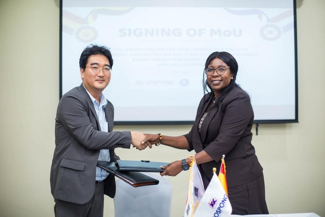 Jospong Group signs MoU with CHEIL Engineering to revolutionise textile waste