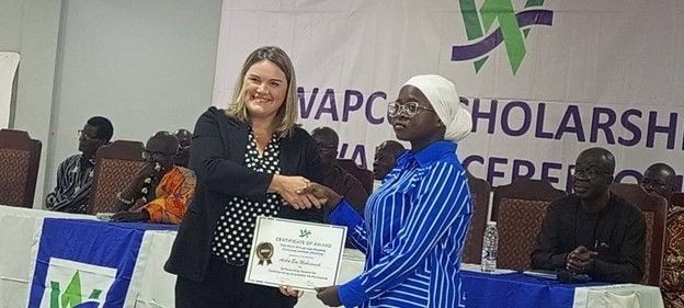 WAPCo awards scholarship to 70 students in host communities