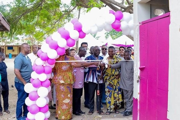 ofi Ghana enhances school facilities in Azizanya