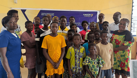 Ten children benefit from ‘Yinson back to School Programme’