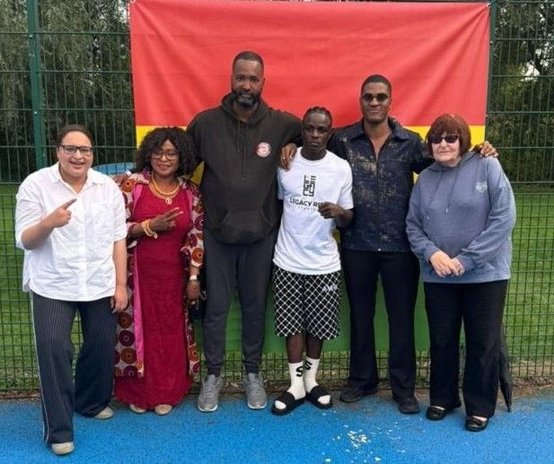 Legacy Rise Sports Boxer represents Ghana at a UK International Boxing Tournament