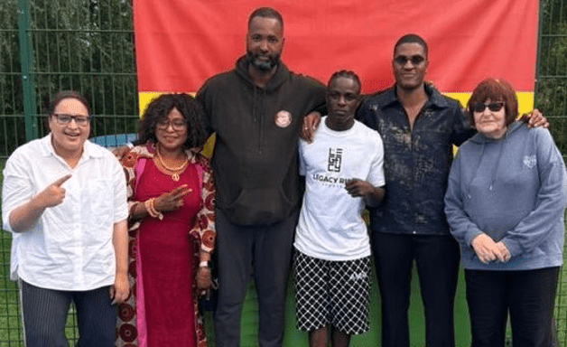 Legacy Rise Sports boxer represents Ghana at a UK boxing tournament