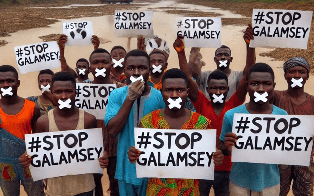 The devil is in the details: inaction and silencing of voices against galamsey
