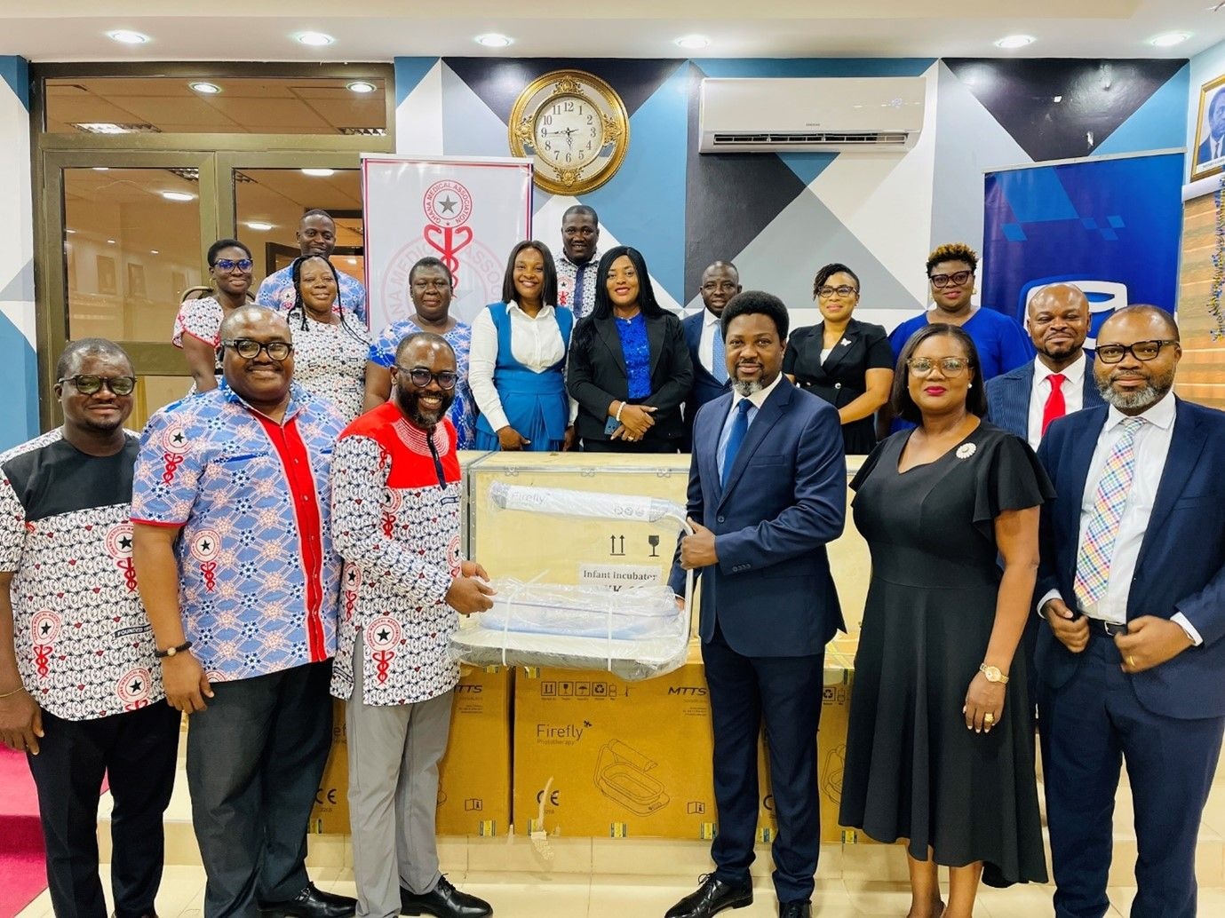 Stanbic Bank backs Neonatal Care with lifesaving equipment donation to GMA