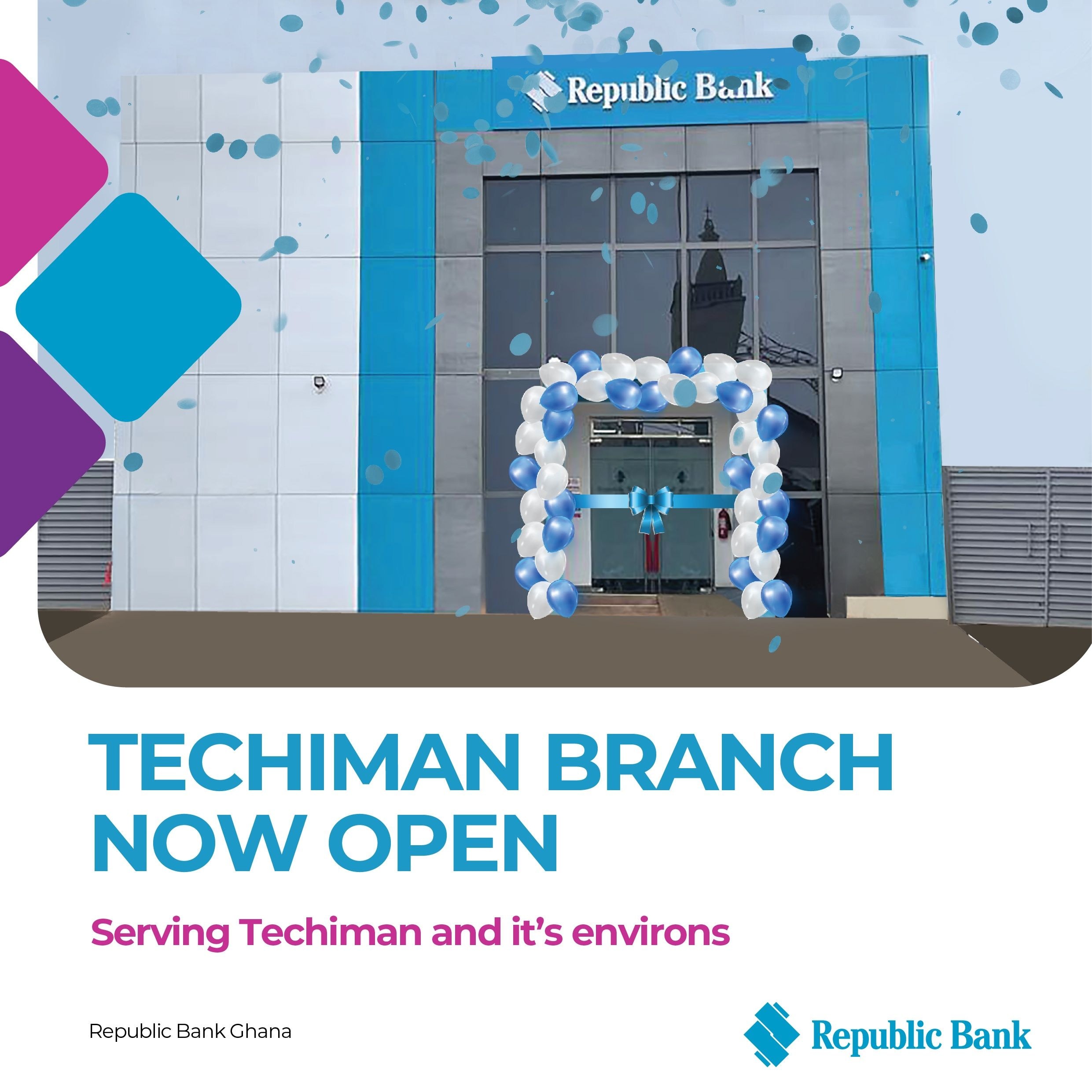 Republic Bank opens Techiman branch