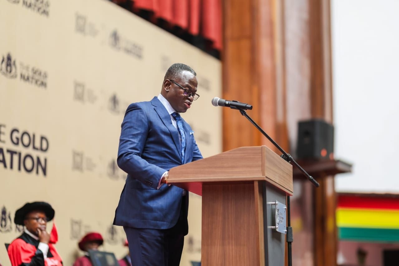 Justice Yonny Kulendi urges Accra Business School graduates to lead with integrity