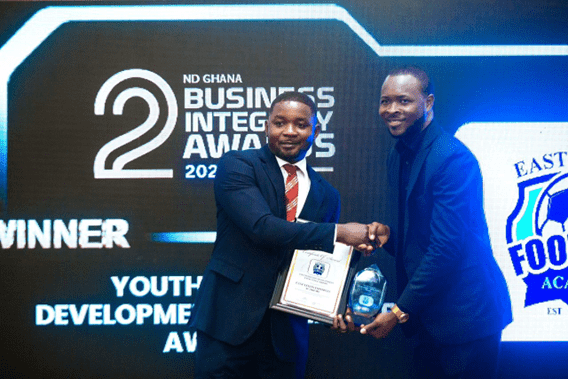 East Legon Football Academy wins Youth Soccer Development Excellence Award